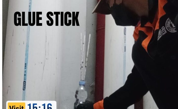 Glue stick untuk pengendalian hama serangga